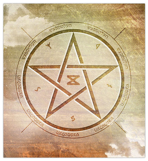 Angelic Pentagram of Sacred Protection